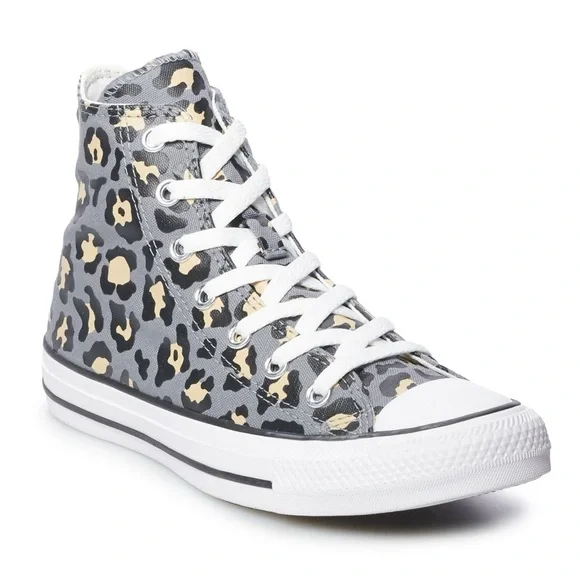 Converse Chuck Taylor Leopard High Tops - Picture 2 of 9
